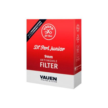 Dr Perl Jubig Kohlefilter 9mm 100 Stück