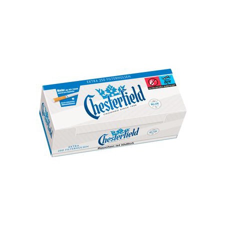 Chesterfield Extra Blue Hülsen 4x250 Stück