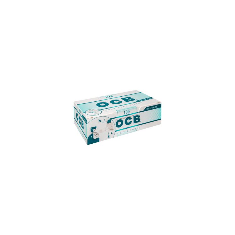 OCB Menthol Filterhülsen 5x100 Stück