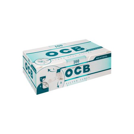 OCB Menthol Filterhülsen 5x100 Stück
