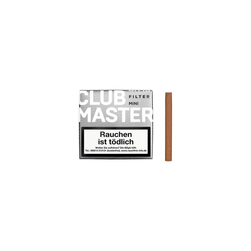 Clubmaster Mini Filter White 5x20er