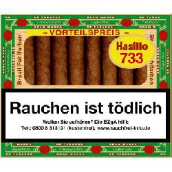 Dannemann Hasillo 733 Fehlfarben Brasil 50er Schachtel