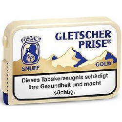 Gletscherprise Gold Snuff 10x 10g