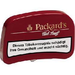 Packard's Club Snuff 10x 6,5g