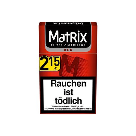Matrix Red Zigarillo Naturdeckblatt 10x17 Stück Matrix Red Zigarillo Naturdeckblatt 10x17 Stück