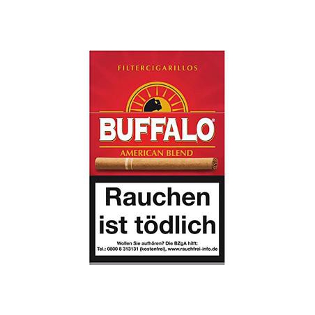 Buffalo Filter Cigarillos Naturdeckblatt 10x17 Stück Buffalo Filter Cigarillos Naturdeckblatt 10x17 Stück