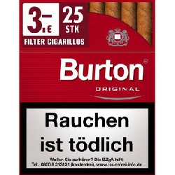Burton Original Naturdeckblatt 8x25 Stück