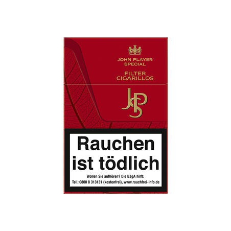 JPS Red Filter Cigarillos 10x17 Stück JPS Red Filter Cigarillos 10x17 Stück