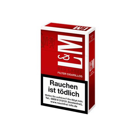 L&M Filter Cigarillos Red Label 10x17 Stück L&M Filter Cigarillos Red Label 10x17 Stück