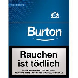 Burton Blue Naturdeckblatt 8x25 Stück