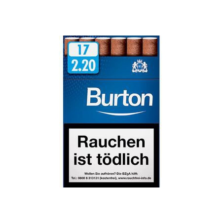 Burton Blue Naturdeckblatt 10x17 Stück Burton Blue Naturdeckblatt 10x17 Stück