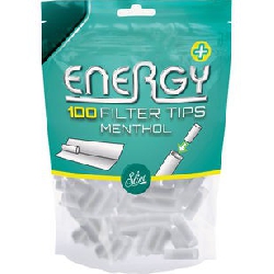 Energy Plus Menthol Filter Tips 10x100 Stück