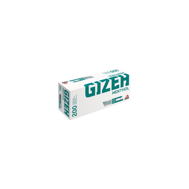Gizeh Menthol Hülsen 200 Stück