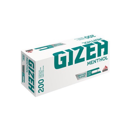Gizeh Menthol Hülsen 200 Stück Gizeh Menthol Hülsen 200 Stück