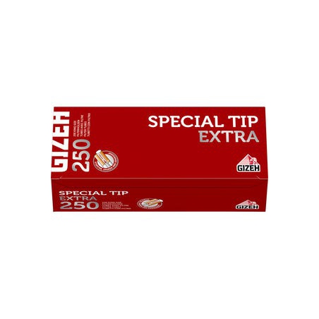 GIZEH Special Tip Extra Hülsen 4x250 Stück GIZEH Special Tip Extra Hülsen 4x250 Stück