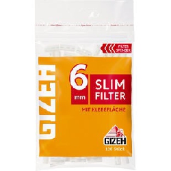 GIZEH Slim Filter 20x120 Stück