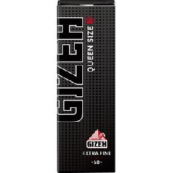 GIZEH Black Queen Size 25x50er