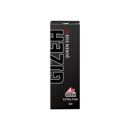 GIZEH Black Queen Size 25x50er GIZEH Black Queen Size 25x50er