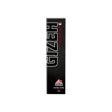 GIZEH Black King Size Slim 25x34er GIZEH Black King Size Slim 25x34er