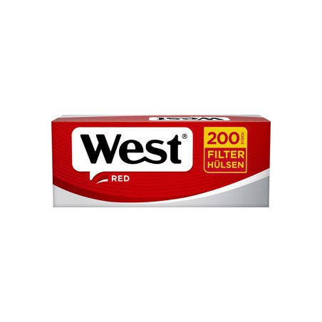West Red Hülsen 5x200 Sück West Red Hülsen 5x200 Sück