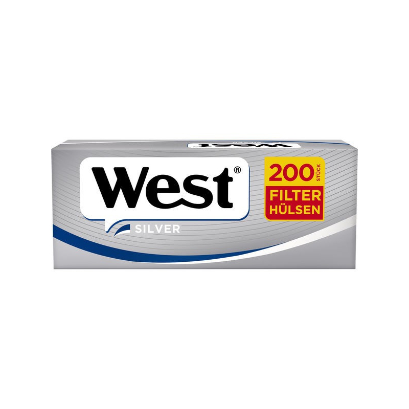 West Silver Hülsen 5x200 Stück
