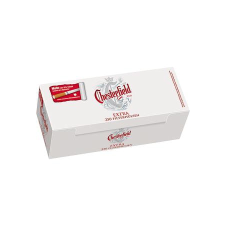 Chesterfield Extra Red Hülsen 4x250 Stück