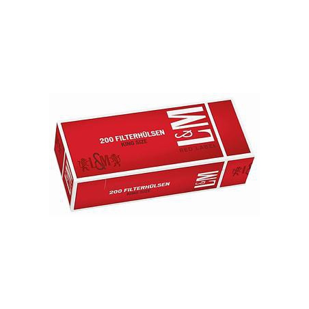 L&M Filterhülsen Red Label 5x200 Stück L&M Filterhülsen Red Label 5x200 Stück