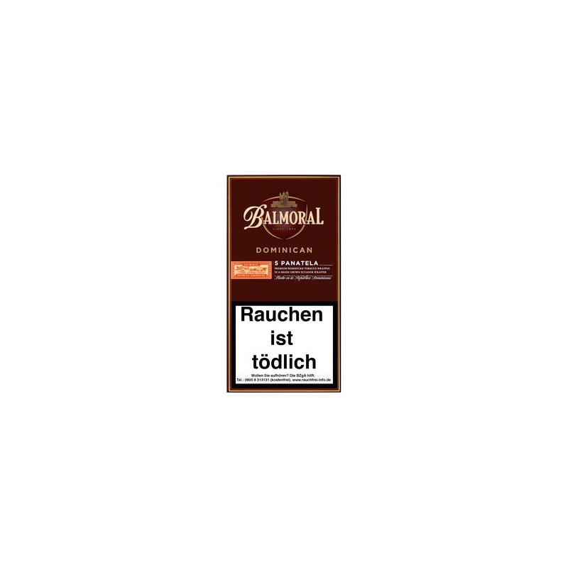 Balmoral Dominican Selection Panatela 5er