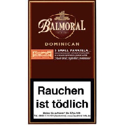 Balmoral Dominican Selection Small Panatela 5er