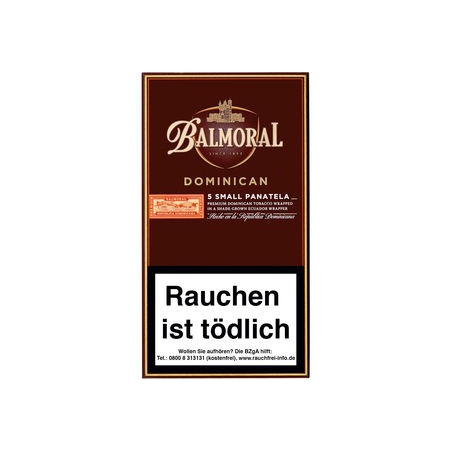 Balmoral Dominican Selection Small Panatela 5er Balmoral Dominican Selection Small Panatela 5er