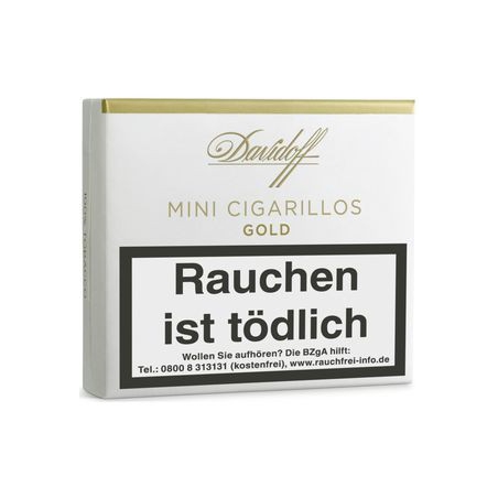 Davidoff Mini Cigarillos Gold 20er Davidoff Mini Cigarillos Gold 20er