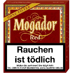 Mogador Red - Vanilla Naturdeckblatt