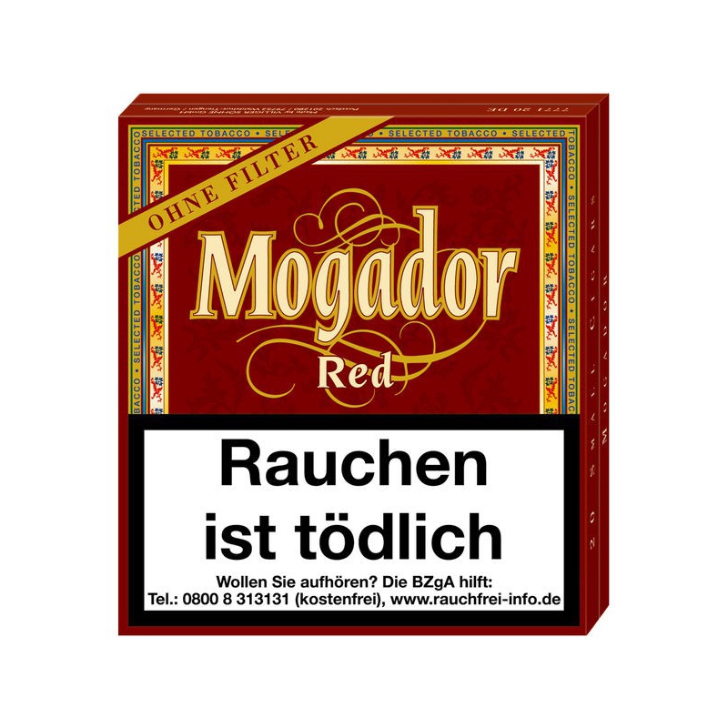 Mogador Red - Vanilla Naturdeckblatt