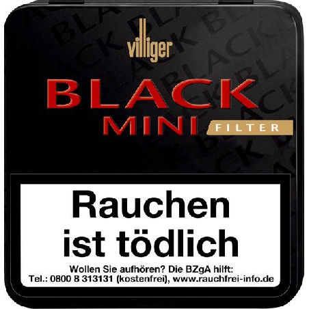Villiger Black Mini Sumatra Filter 20er Villiger Black Mini Sumatra Filter 20er