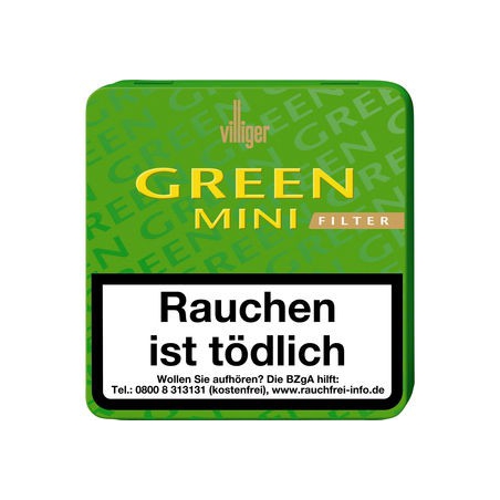 Villiger Green Mini Filter 20er Villiger Green Mini Filter 20er