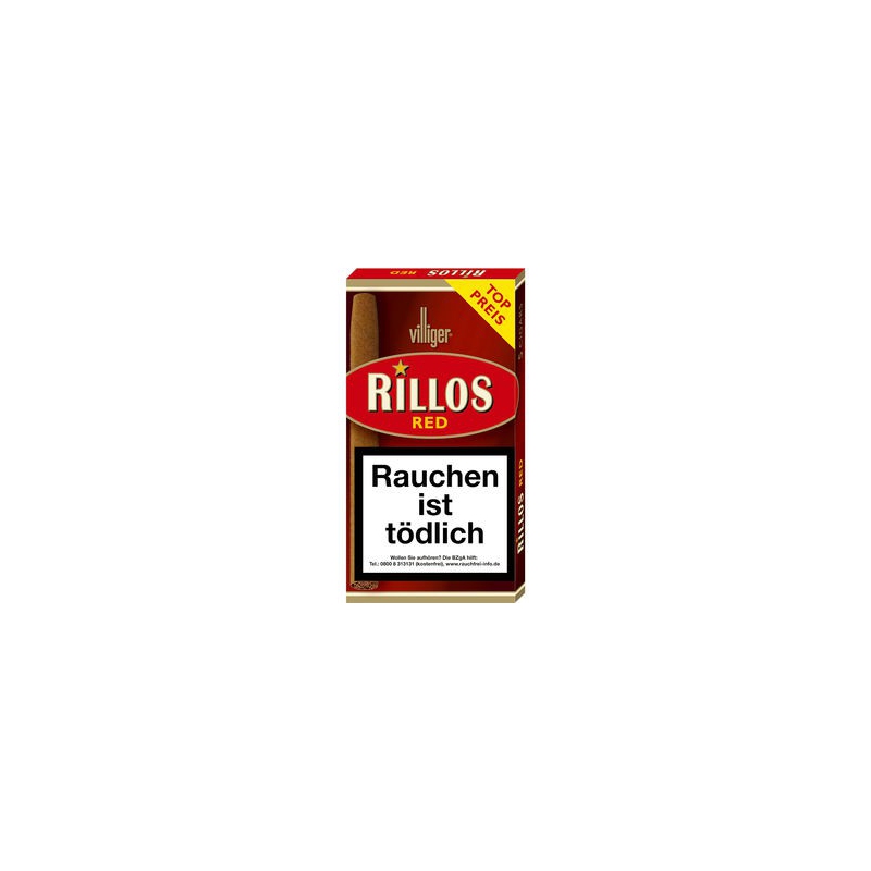 Villiger Rillos Red 5er