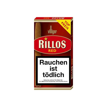 Villiger Rillos Red 5er Villiger Rillos Red 5er