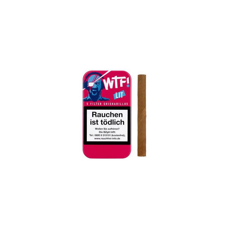 WTF! Lit shisharillo mit Filter 5er