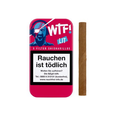WTF! Lit shisharillo mit Filter 5er WTF! Lit shisharillo mit Filter 5er