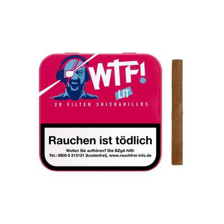 WTF! Lit shisharillo mit Filter 20er WTF! Lit shisharillo mit Filter 20er