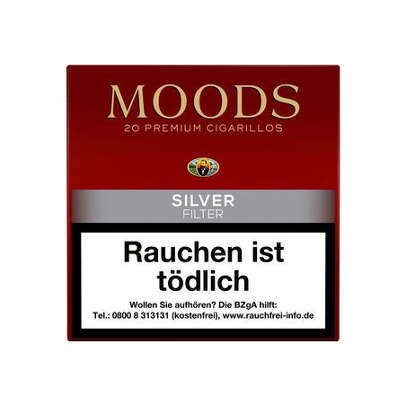 Dannemann Moods Silver 20er Schachtel Dannemann Moods Silver 20er Schachtel