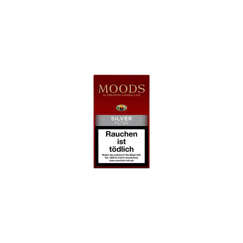 Dannemann Moods Silver 10er Schachtel