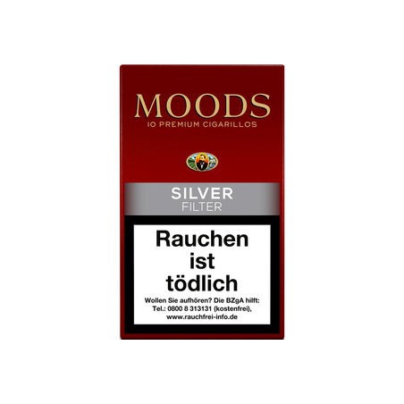 Dannemann Moods Silver 10er Schachtel Dannemann Moods Silver 10er Schachtel