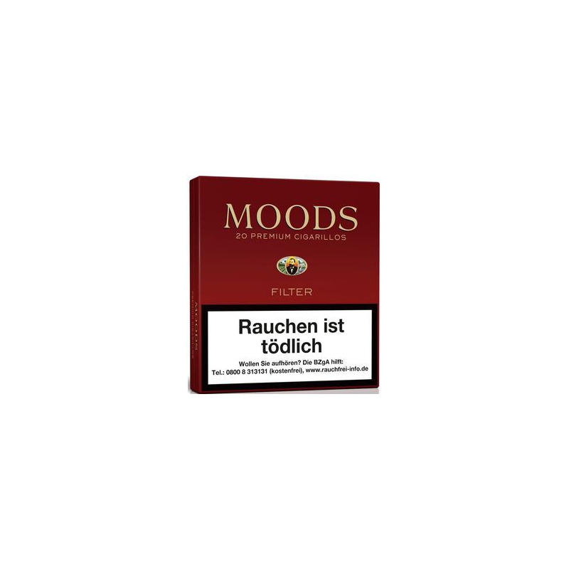Dannemann Moods Filter 20er Schachtel