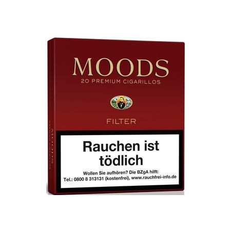 Dannemann Moods Filter 20er Schachtel Dannemann Moods Filter 20er Schachtel