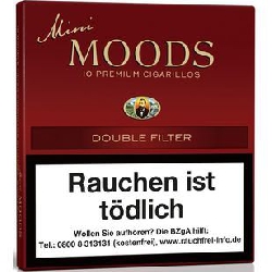 Dannemann Moods Mini Double Filter 10er Schachtel