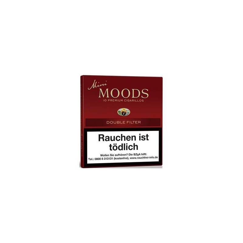 Dannemann Moods Mini Double Filter 10er Schachtel