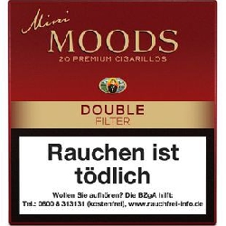 Dannemann Moods Mini Double Filter 20er Schachtel