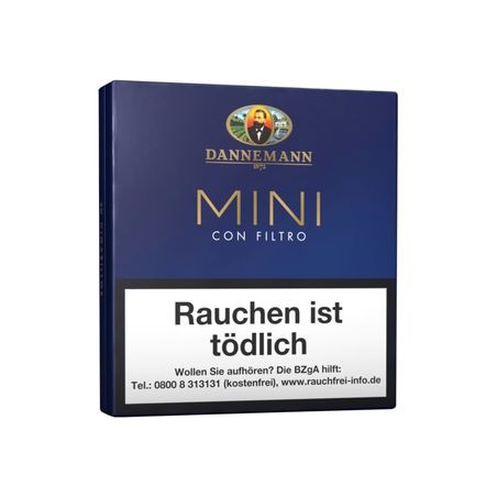 Dannemann Mini Con Filtro 20er Schachtel Dannemann Mini Con Filtro 20er Schachtel