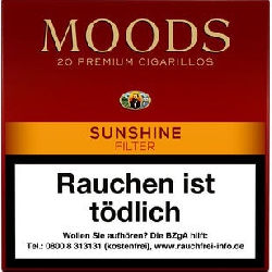 Dannemann Moods Sunshine Filter 20er Schachtel